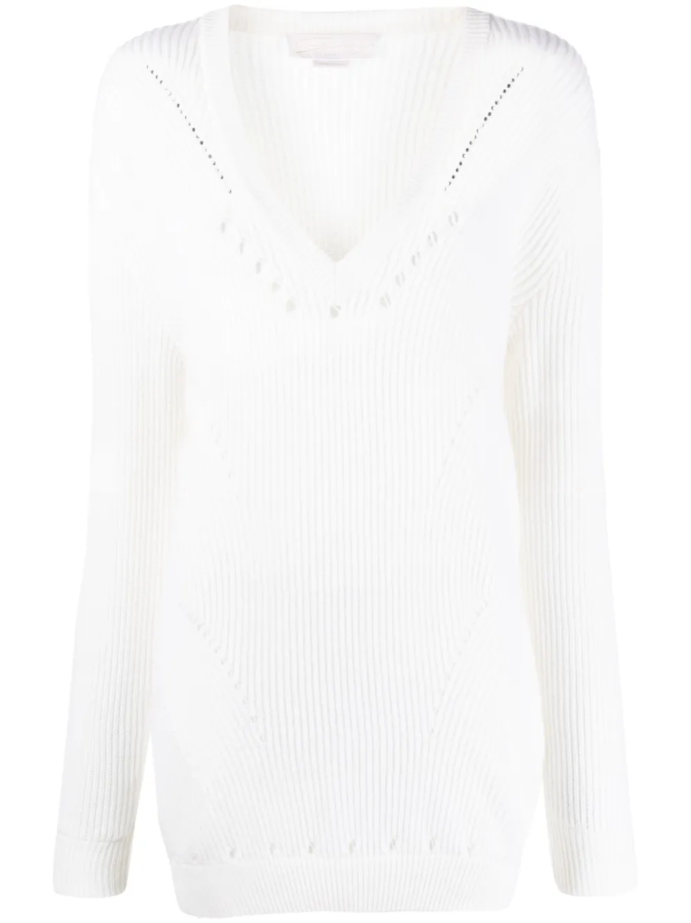 Genny V-neck wool jumper