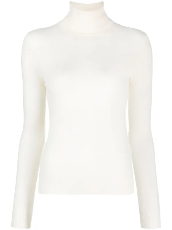 Ralph lauren women's white on sale sweater