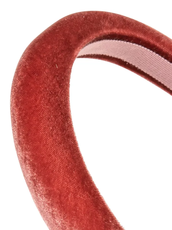 【美品】JENNIFER BEHR　トリベルベットヘッドバンド ジェニファー ベア/Jennifer Behr】トリ ベルベット ヘッド