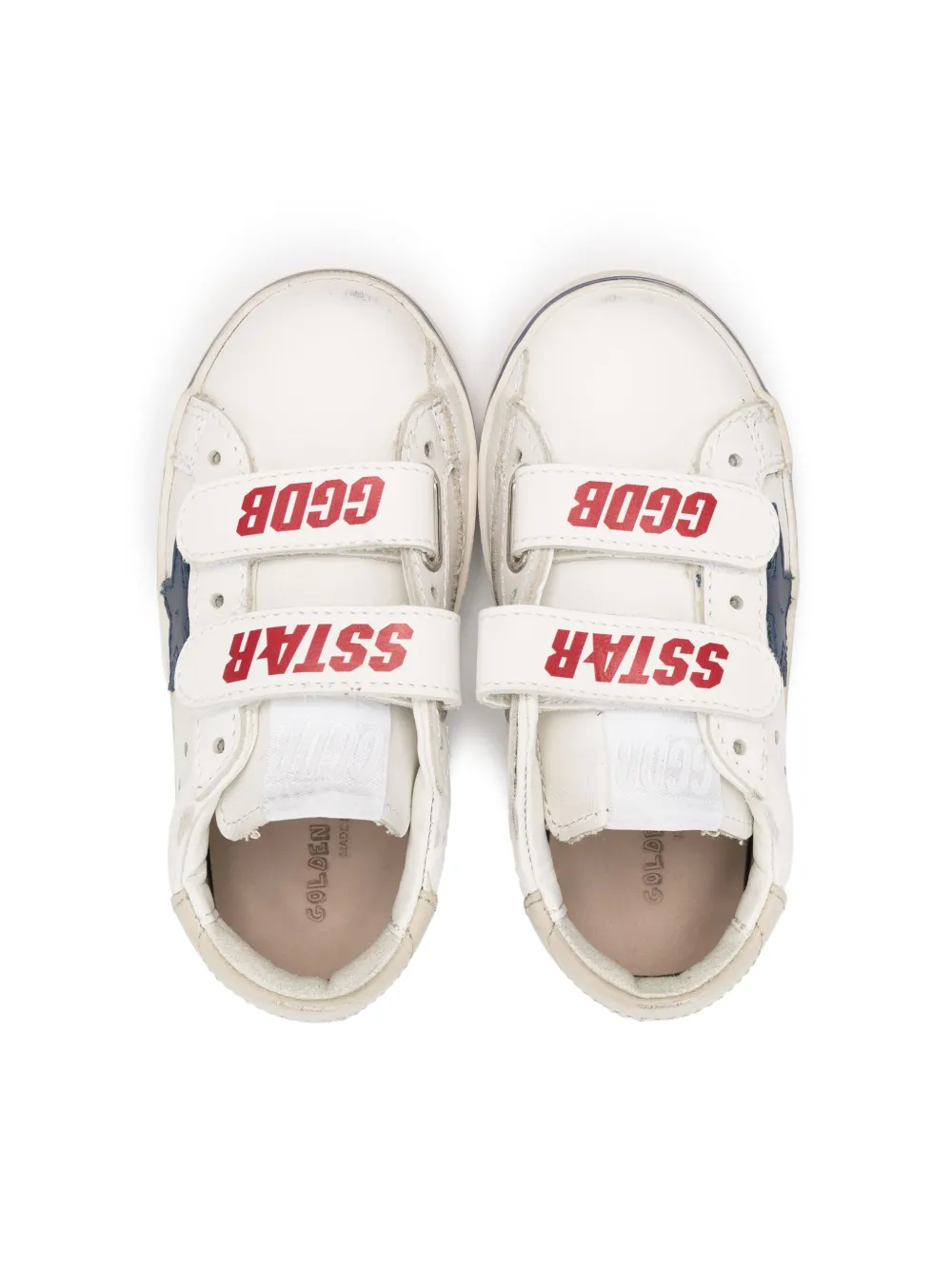 Golden Goose Sneakers Old School GJF00924.F007431.82979 In Pelle Unisex Junior
