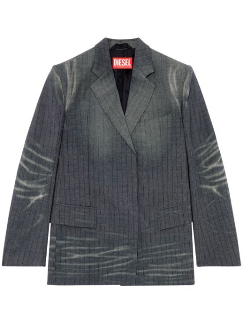 Diesel G-Kess whiskering-effect blazer Women