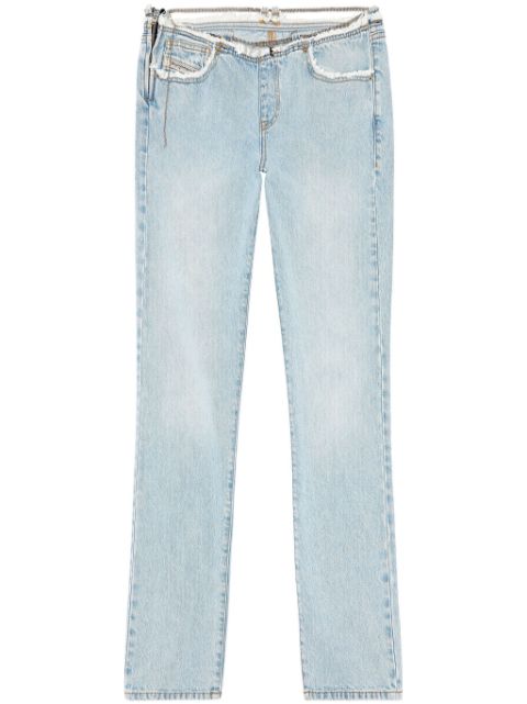 Diesel 2002 0NLAA straight-leg jeans Women