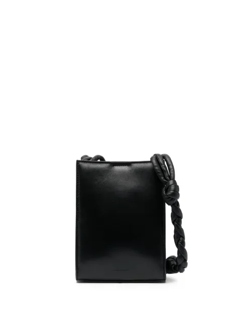 Jil Sander small Tangle leather shoulder bag