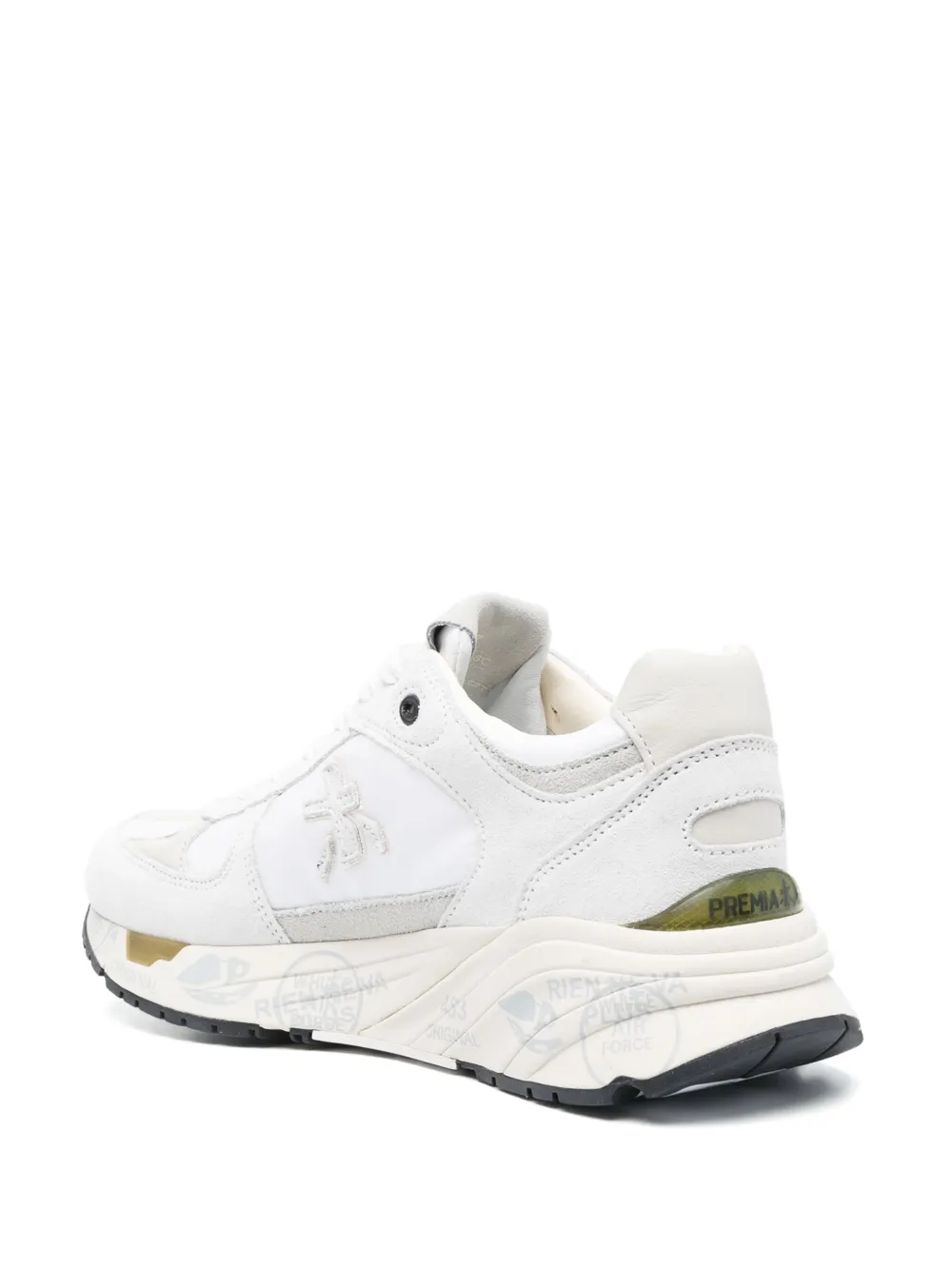  Premiata Mase Panelled Sneakers - Neutrals 