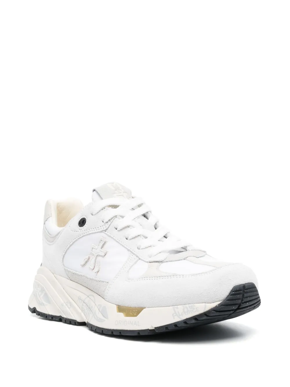 Premiata Mase panelled sneakers - Beige