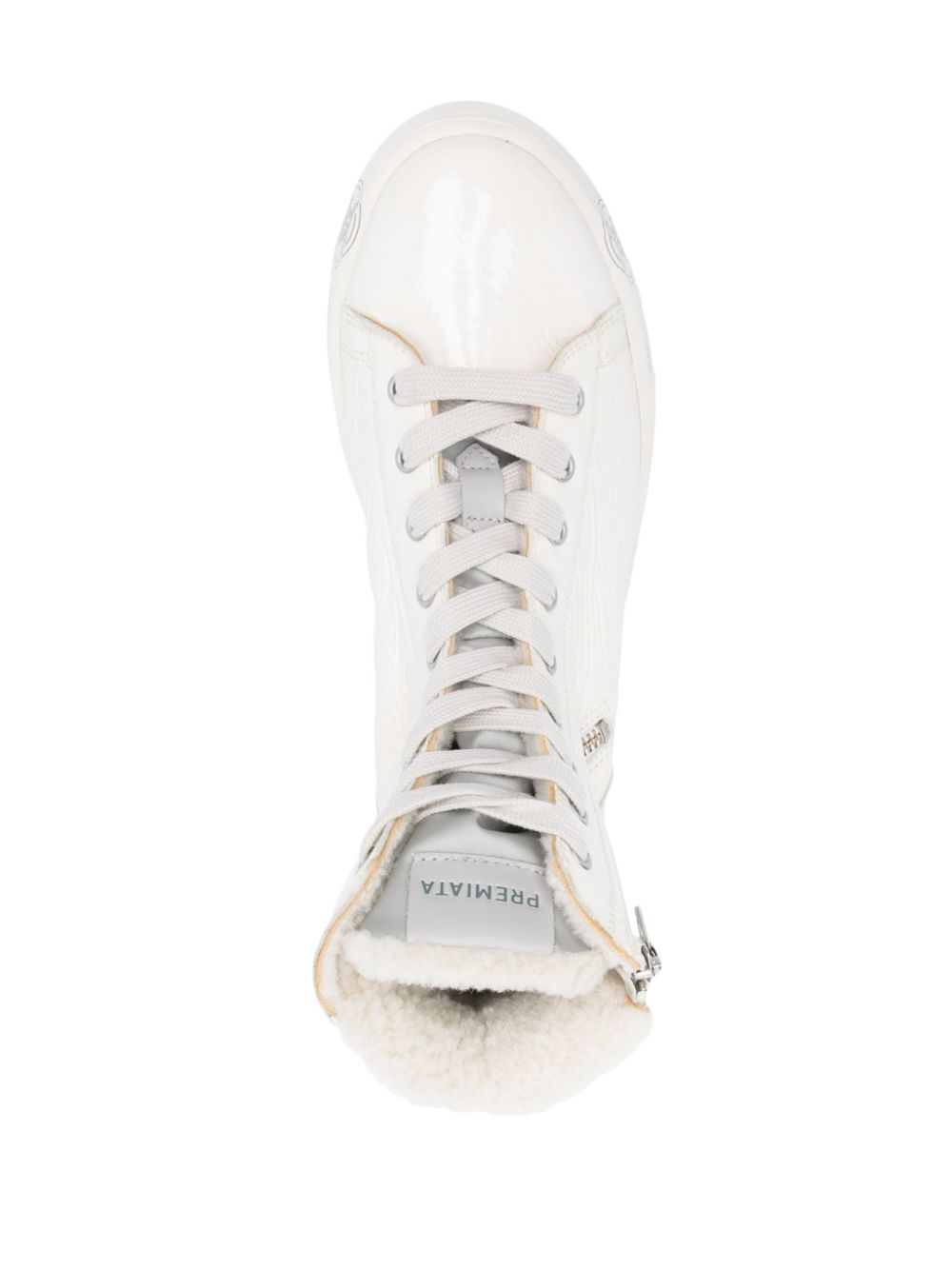 Shop Premiata Edith Sneakers In Nude