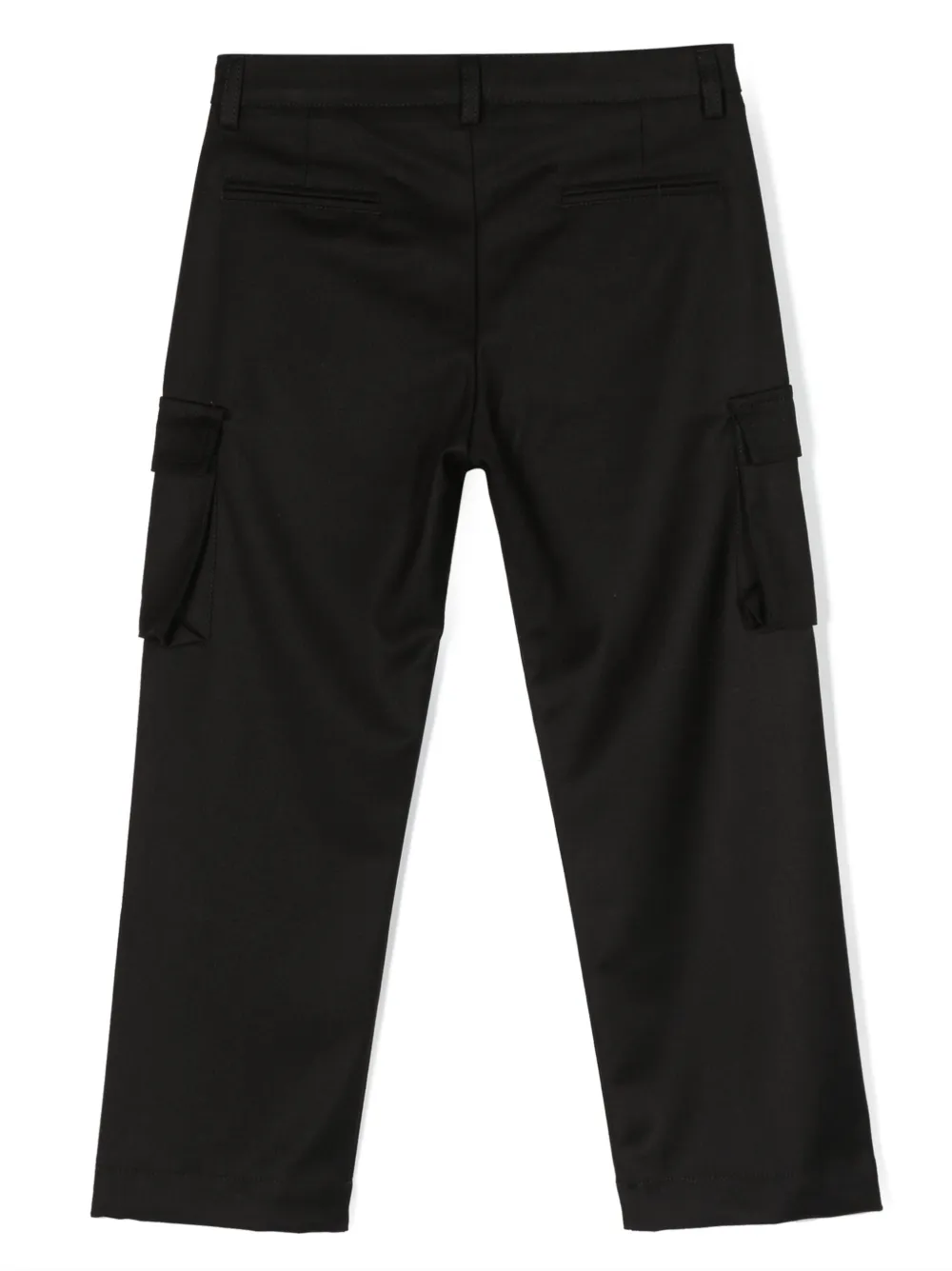 MSGM Kids straight-leg cargo pants - Zwart