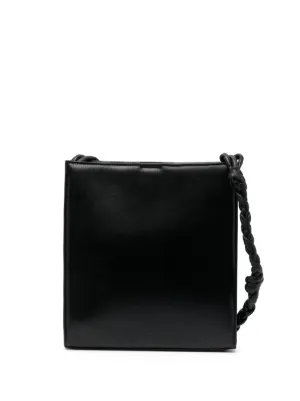 Jil Sander レザーショルダーバッグ | ブラック | FARFETCH JP