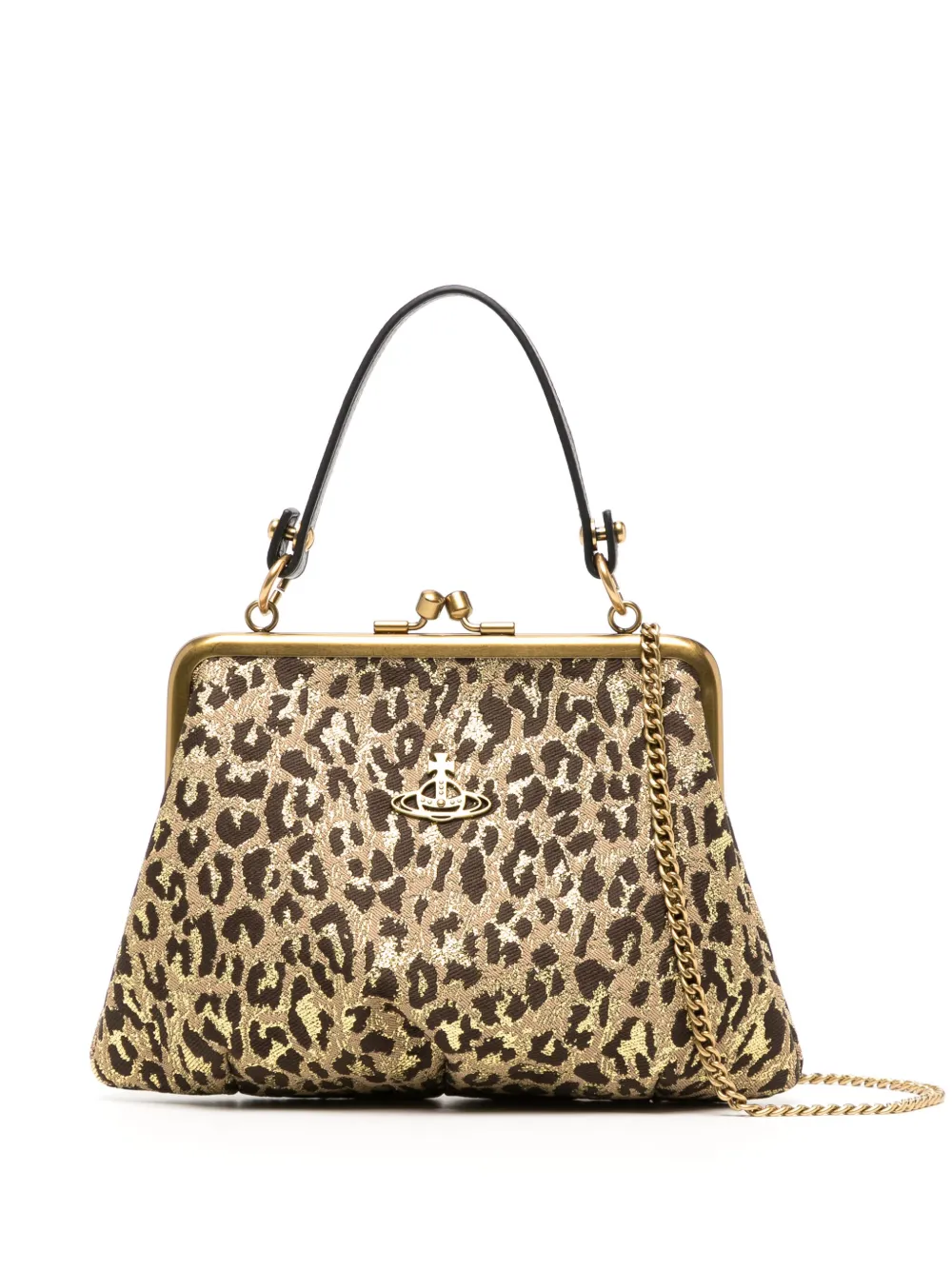 Vivienne Westwood Granny Frame leopardprint Mini Bag Farfetch