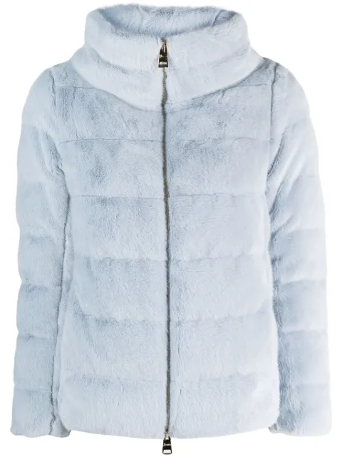 Herno faux-fur padded jacket