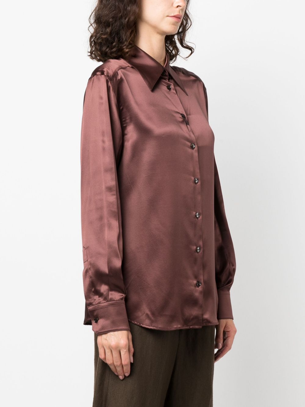 JOSEPH satin-finish silk shirt Women