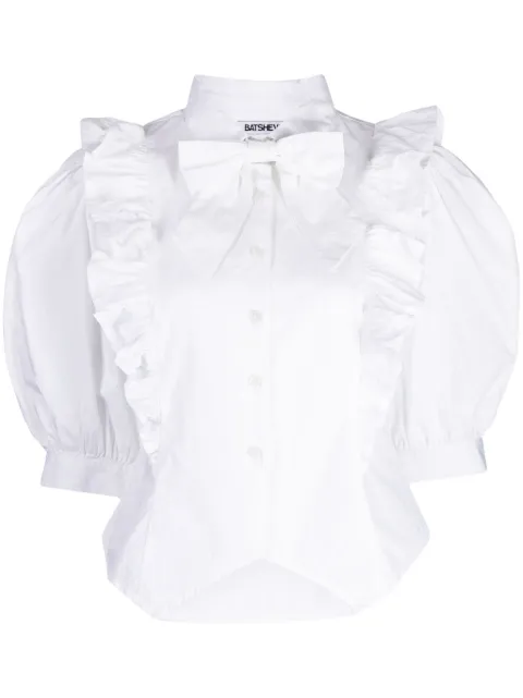 Batsheva striped cotton shirt