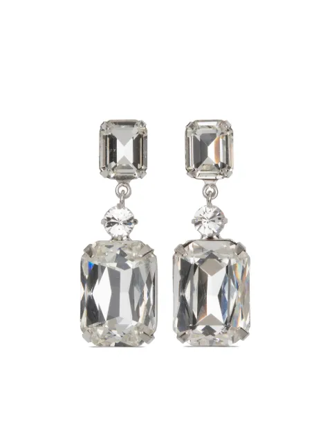 Jennifer Behr aretes Justine con detalles de cristal