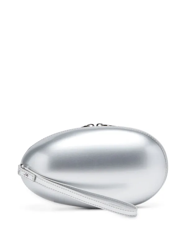 Silver hot sale round clutch