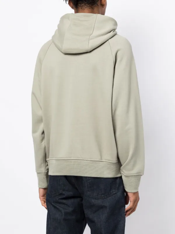 パーカー・フーディ Emporio Armani Mint Green Cotton Sweatshirt Emporio Armani logo-embroidered Cotton Hoodie | Green