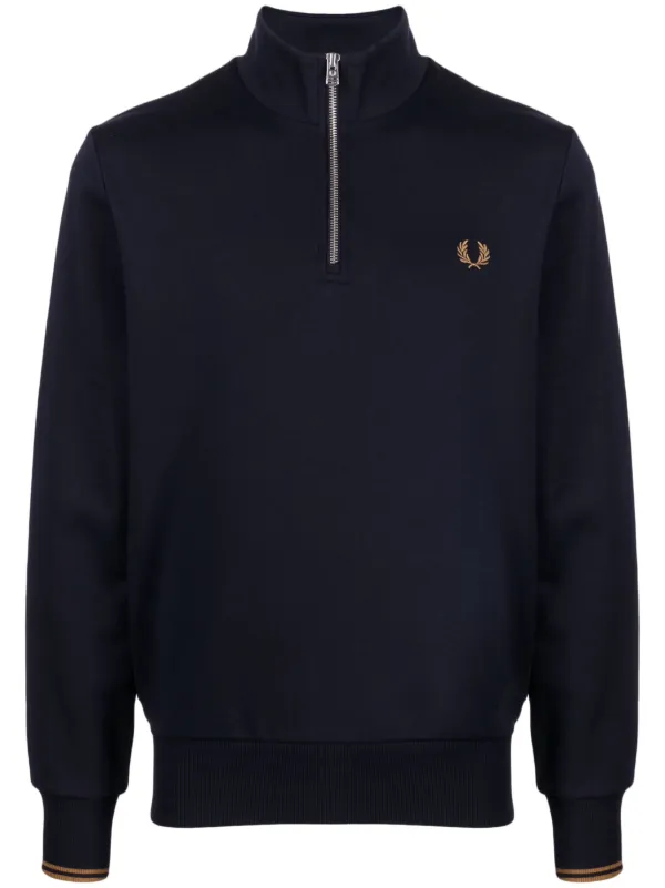 fred perry zipper polo