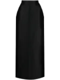 Sachin & Babi Isolde satin-finish skirt - Black