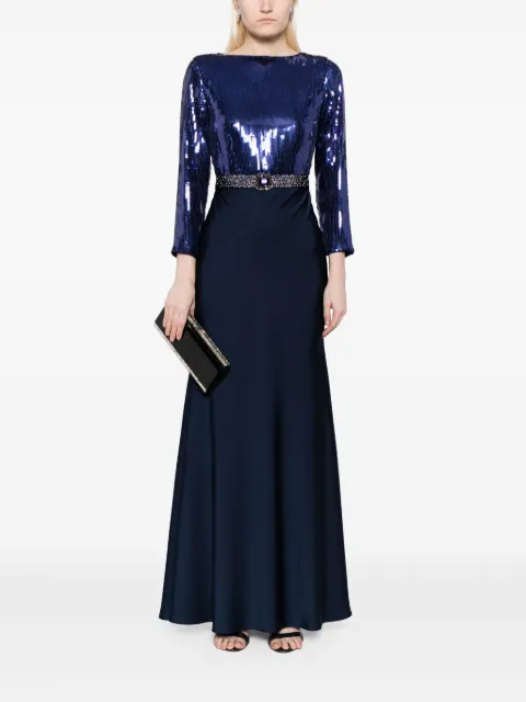Sachin & Babi Christabel sequined gown R242G12 - 1