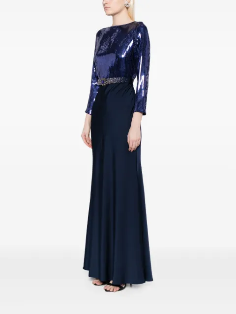 Sachin & Babi Christabel sequined gown R242G12 - 2
