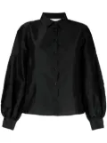 Sachin & Babi Astor satin-finish shirt - Black