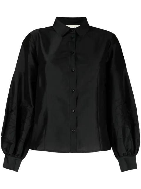 Sachin & Babi Astor satin-finish shirt 