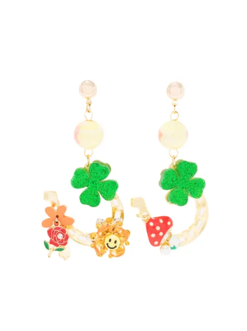 Boucles d'oreilles à breloque fer à cheval - Amir Slama - Modalova