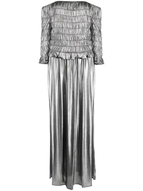 Batsheva Oak off-shoulder maxi dress