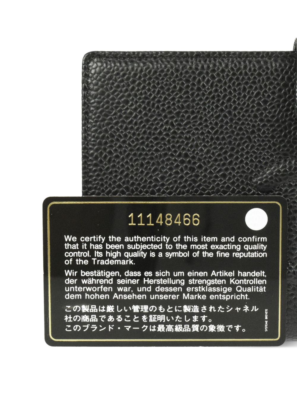 Cheap HOT SALE CHANEL 2007 CC stitch long bifold wallet Women