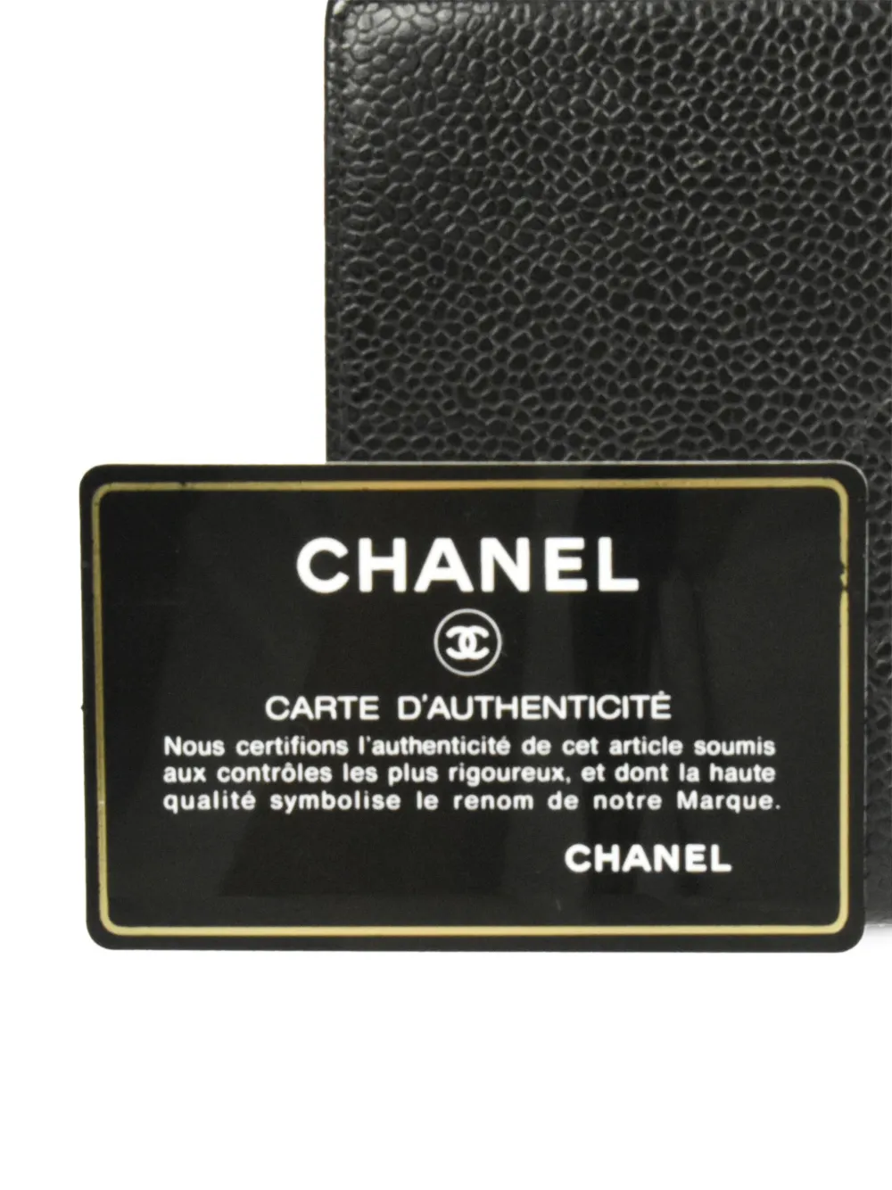 Cheap HOT SALE CHANEL 2005 CC stitch long bi-fold wallet Women