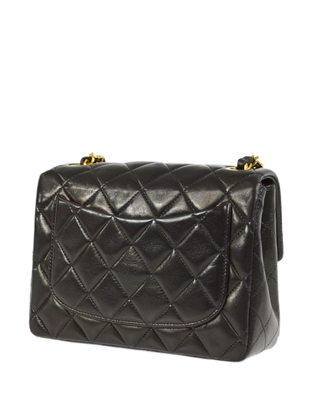 CHANEL Pre-Owned 1992 Classic Flap kleine schoudertas - Zwart