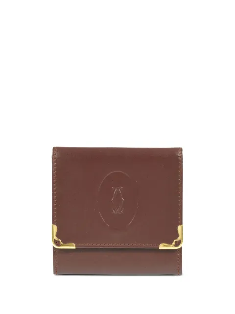 Cartier 1990-2000 pre-owned embossed-monogram coin purse
