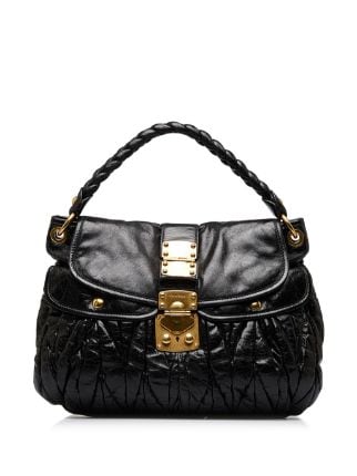 Miu Miu - Coffer Matelasse Bag Black