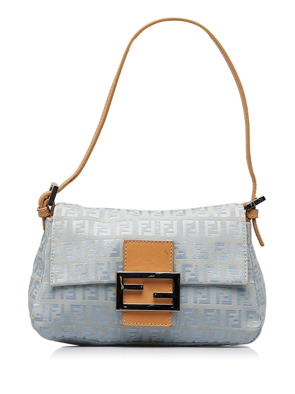 Fendi Pre-Owned Zucchino Mamma Baguette Shoulder Bag - Farfetch