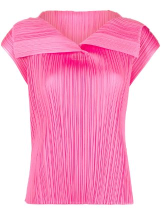 Pleats Please Issey Miyake Monthly Colors July Pleated Top - Farfetch