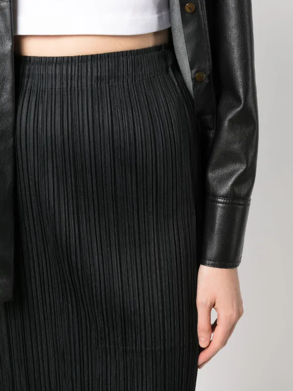 Pleats Please Issey Miyake Plissé Pencil Skirt - Farfetch