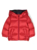 Moncler Enfant logo-patch padded jacket - Red