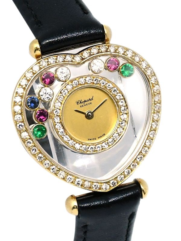 Chopard Pre Owned Montre pre owned Happy Diamonds 26 Mm ann es