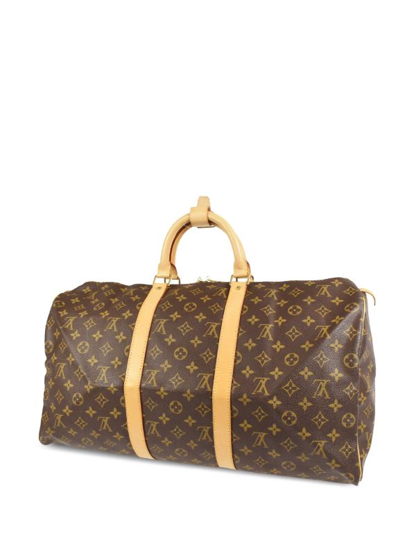 Louis Vuitton 1999 pre-owned Monogram Keepall 50 Travel Bag - Farfetch