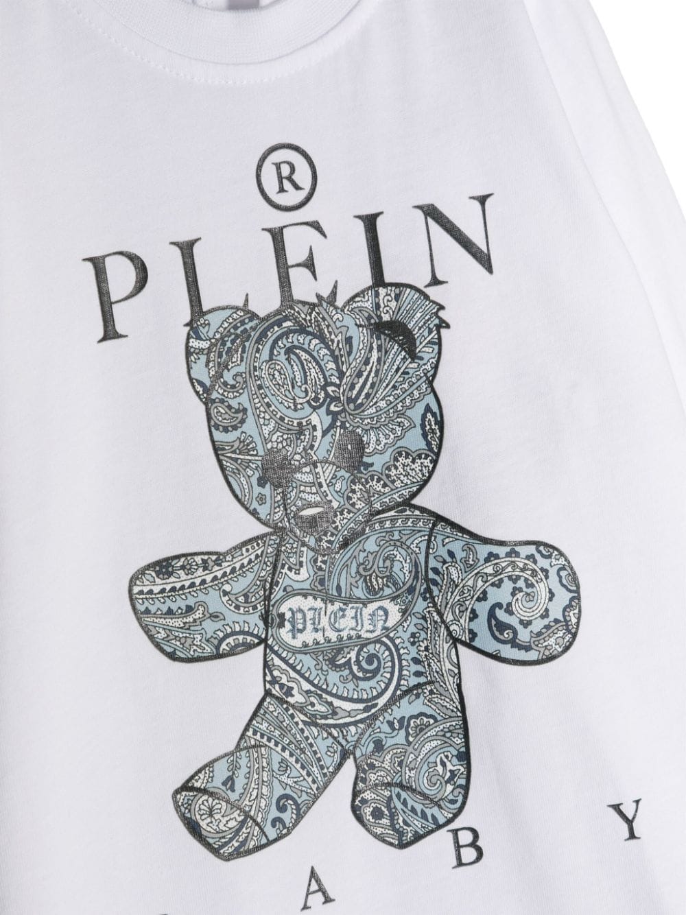 LOGO-PRINT COTTON BABYGROW SET