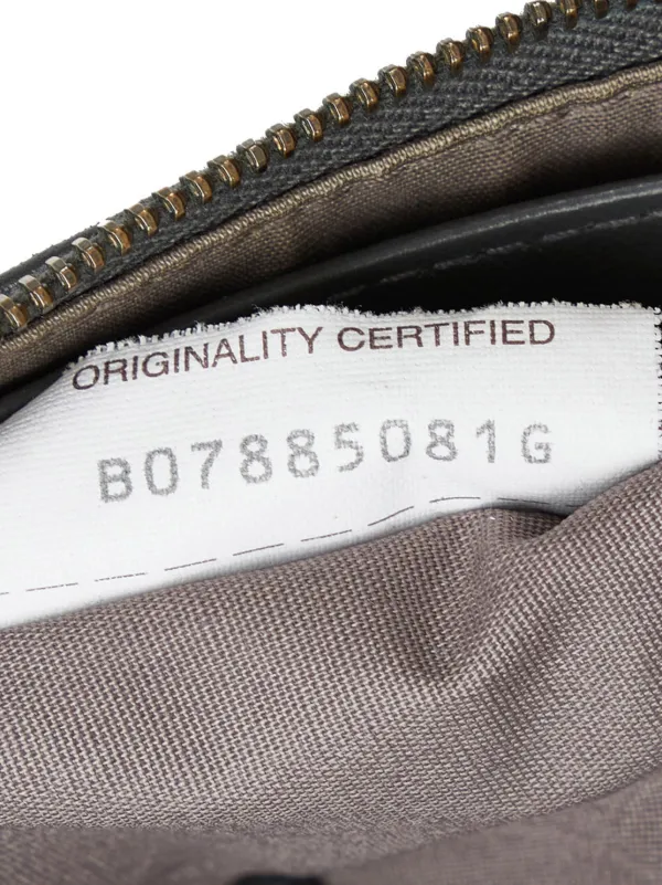 Bottega Veneta Pre-Owned イントレチャート クラッチバッグ - Farfetch