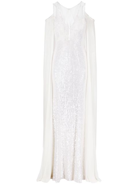 Jenny Packham Maria sequin-embellishment dress Women