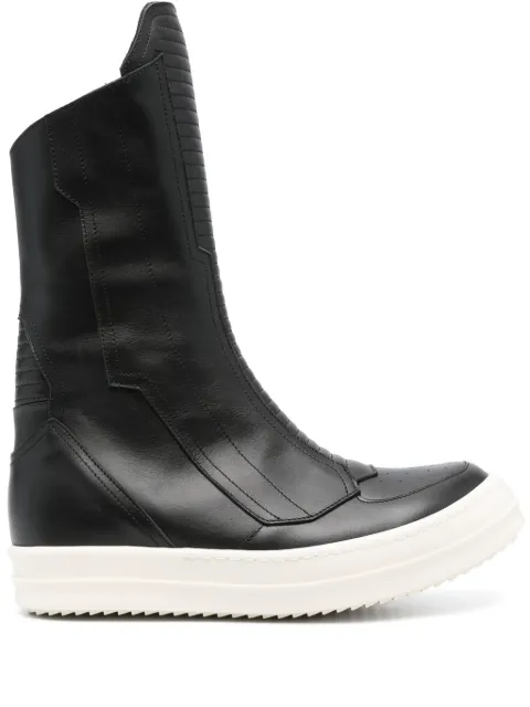 Rick Owens quilted leather boots