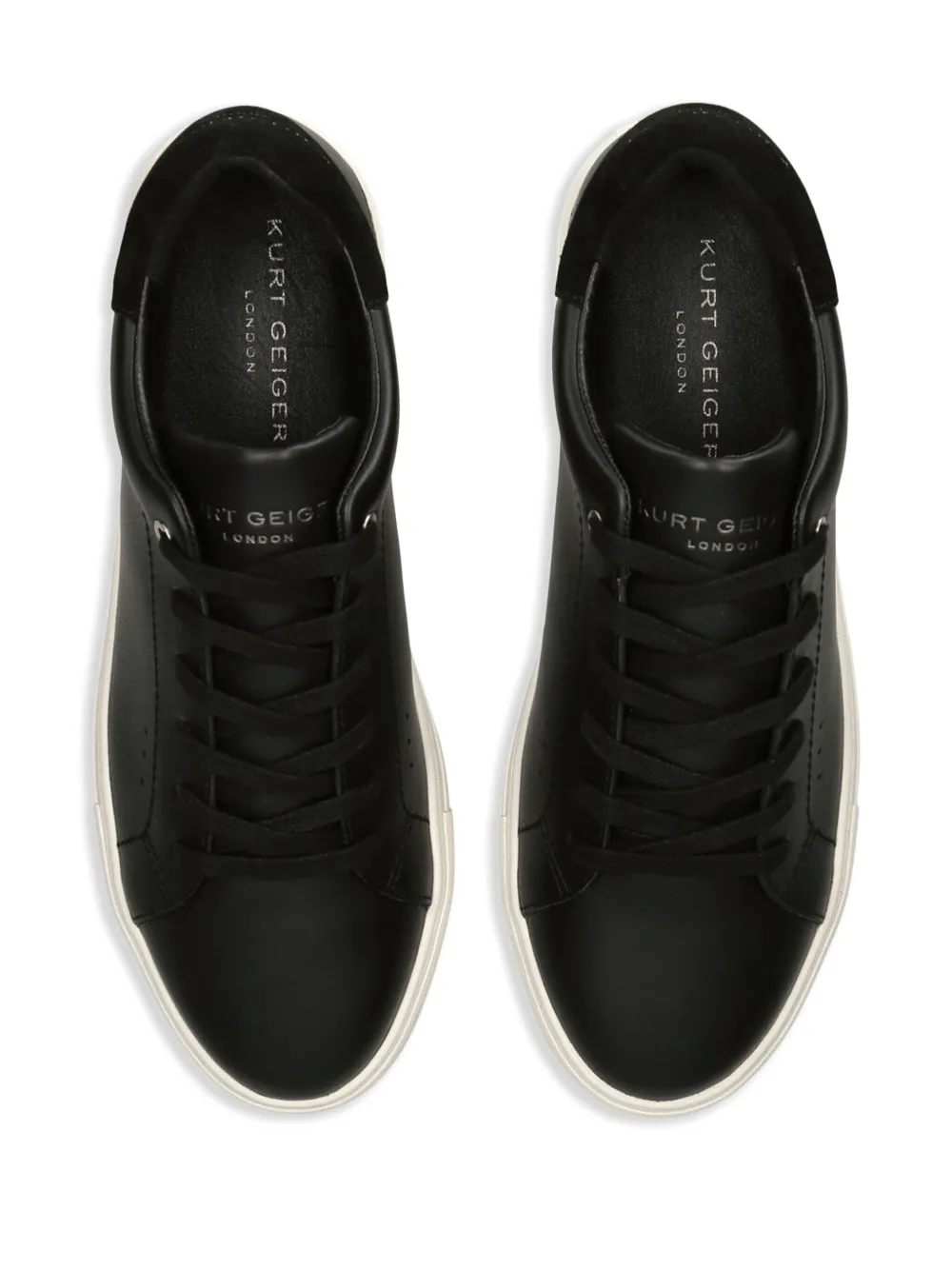 Kurt Geiger London Laney leren sneakers Zwart