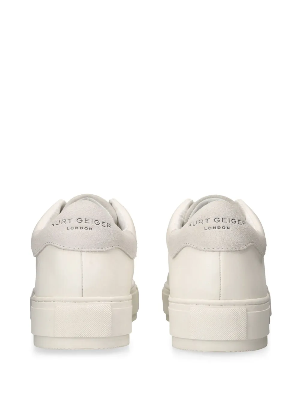 Kurt Geiger London Laney leren sneakers Wit