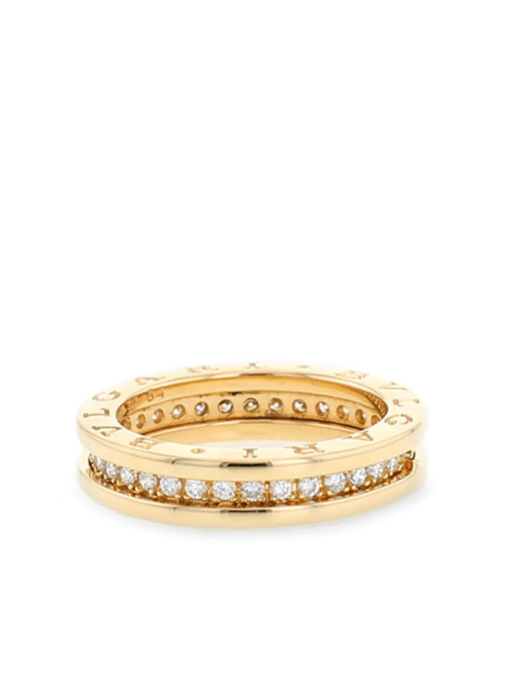 Pre-owned Bvlgari  Diamond Gold Ring