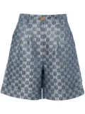 Gucci GG-jacquard shorts - Blue