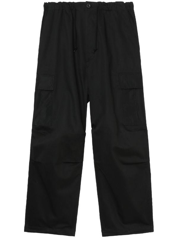 Comme Des Garçons Homme wide-leg Cotton Cargo Trousers - Farfetch