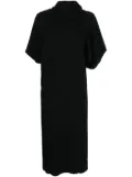 Rick Owens high-neck cut-out midi dress - Black