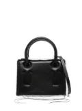 DENTRO mini Otto leather tote bag - Black