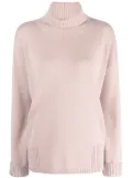 Lorena Antoniazzi roll-neck knitted jumper - Pink